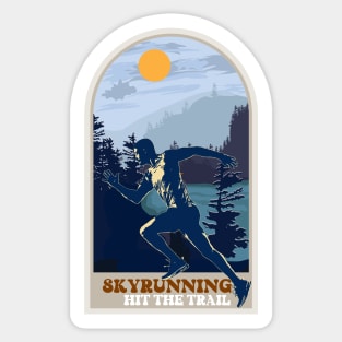 Skyrunning Hit the trail Sticker